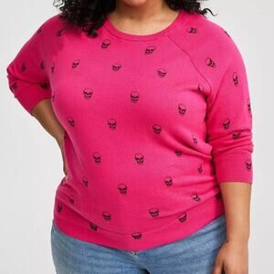 TORRID Women's Cotton Cashmere Pullover Crew Sweater Size 2(18-20) Plus Size NWT